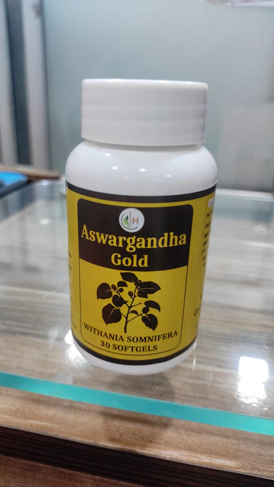 Aswargandha Gold - Front View